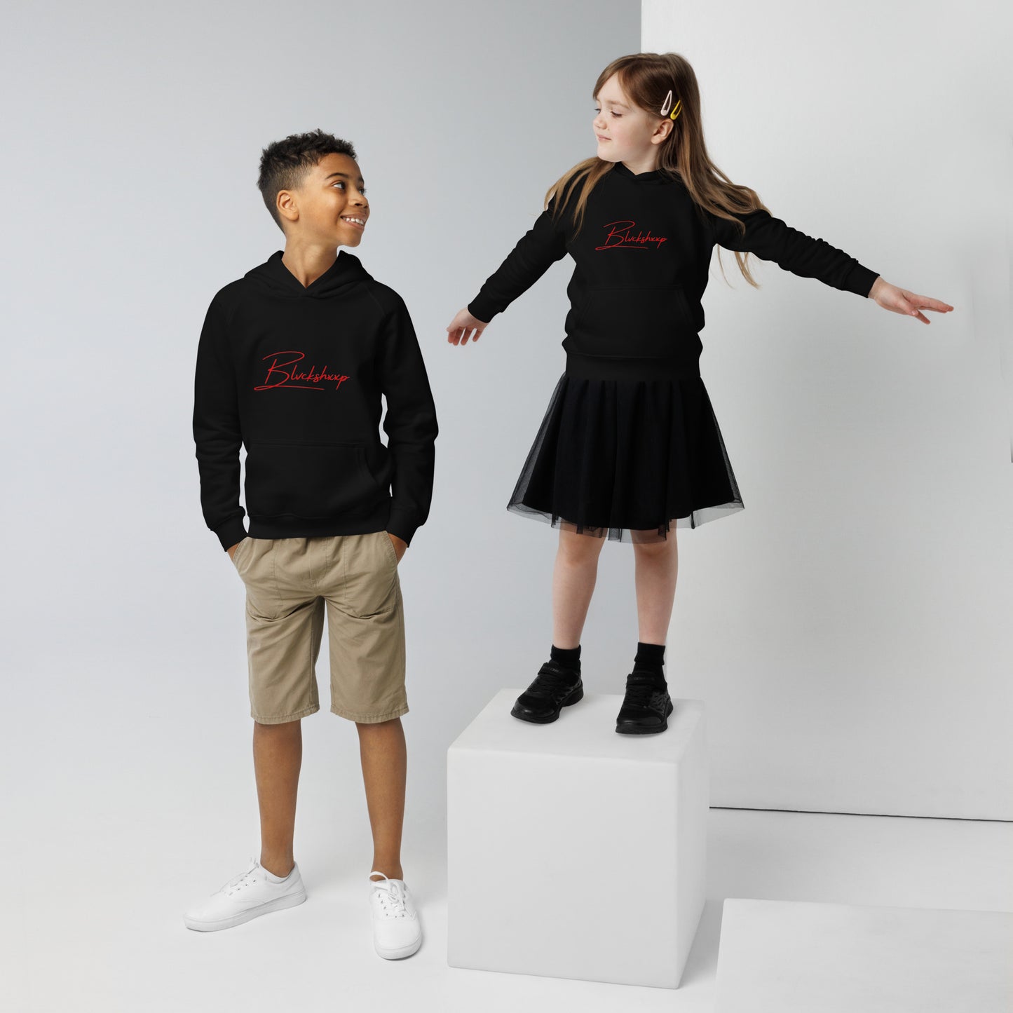 BLVCKSHXXP SIGNATURE HOODIE - TODDLERS/ KIDS