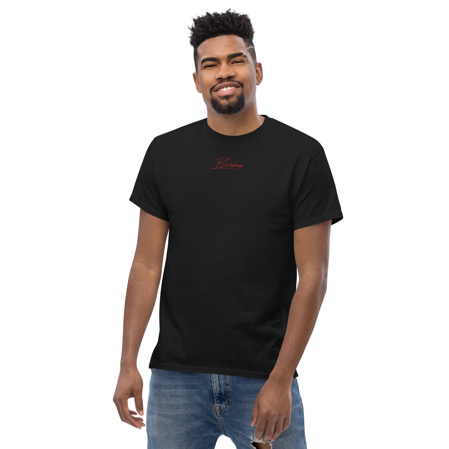 BLVCKSHXXP SIGNATURE UNISEX TEE - BLACK