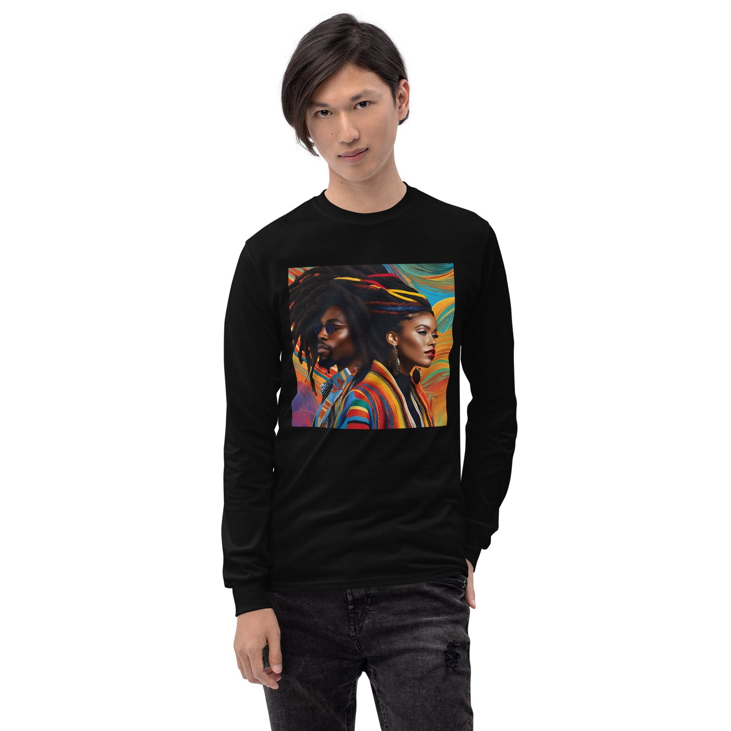 BLVCKSHXXP QUANTUM LOVE - BLACK LONGSLEEVE