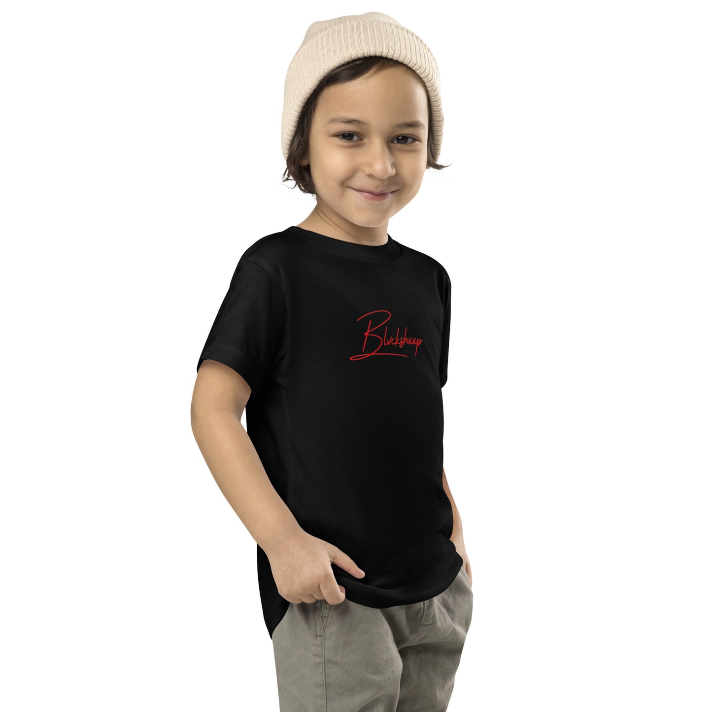 BLVCKSHXXP SIGNATURE TEE - TODDLERS