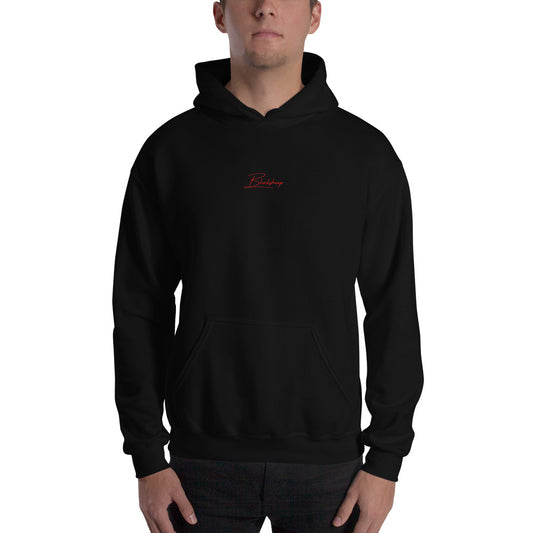 BLVCKSHXXP SIGNATURE UNISEX HOODIE - BLACK