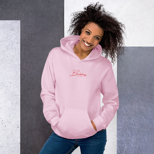 BLVCKSHXXP SIGNATURE HOODIE - PINK