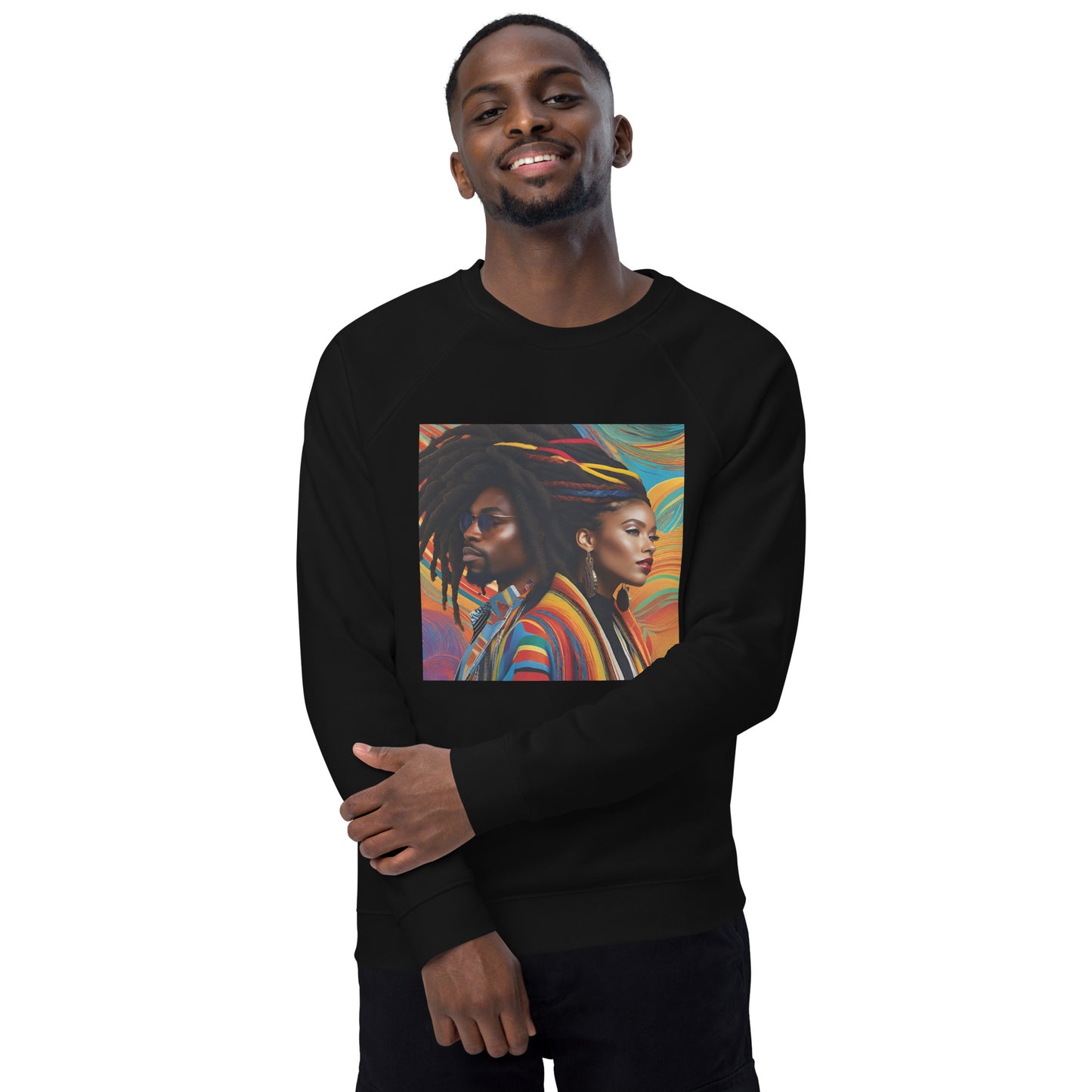 BLVCKSHXXP QUANTUM LOVE - BLACK SWEATSHIRT