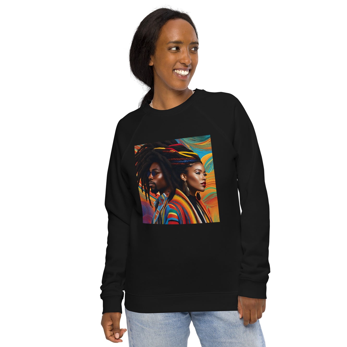 BLVCKSHXXP QUANTUM LOVE - BLACK SWEATSHIRT