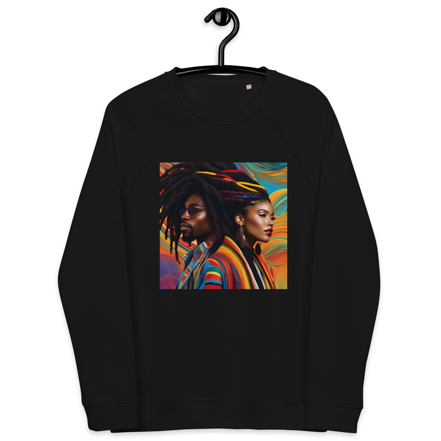 BLVCKSHXXP QUANTUM LOVE - BLACK SWEATSHIRT