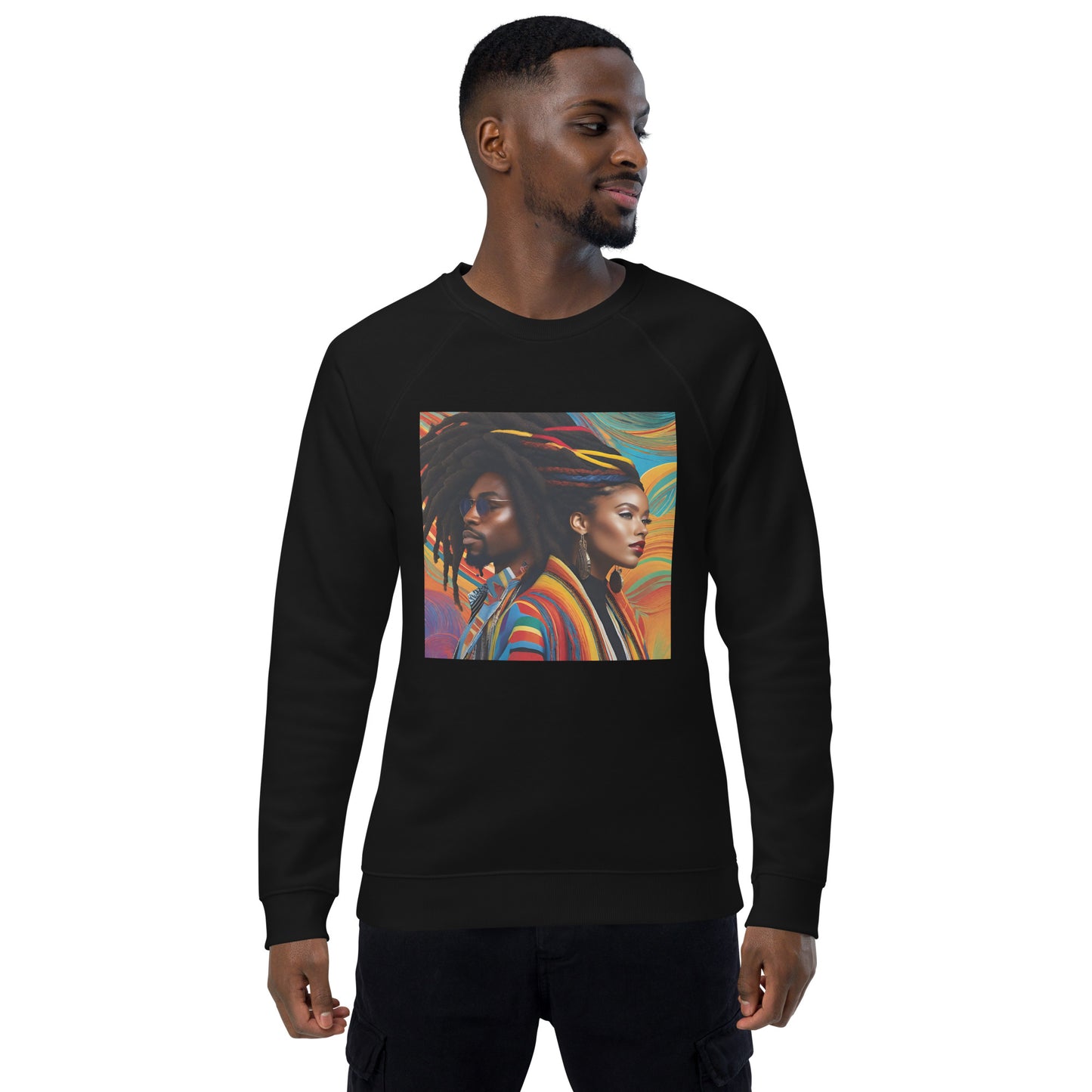 BLVCKSHXXP QUANTUM LOVE - BLACK SWEATSHIRT